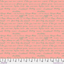 Love Letters PWRH138.PINK Sweet Nothings by Club Hauer for FreeSpirit.