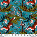 Love Letters PWRH139.MULTI Mail Toile by Club Hauer for FreeSpirit.