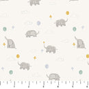 Lucky Day Flannel F90967-11 Cream Balloons by Jillian Philips for FIGO Fabrics