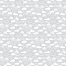 Lucky Day Flannel F90968-90 Gray Clouds by Jillian Philips for FIGO Fabrics