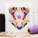 Mandala Badger Cross Stitch Pattern