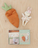 Mini Jeanne Bunny Doll Kit boxed on wooden surface.