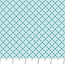 Night Owl Flannel F10356-60 Aqua Quilty by Patrick Lose Fabrics