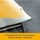 Oliso Pro Plus Smart Iron Butterscotch showing detailing tip