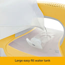 Oliso Pro Plus Smart Iron Butterscotch showing the water tank being filled