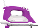 Oliso Pro Plus Smart Iron Orchid showing in raised position