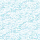 On Dragonfly Wings 16407P-04 Rippling Waves Light Turquoise by Ann Lauer for Benartex