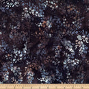 On The Range Batik W2607-180 Walnut by Hoffman Fabrics.