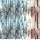 Out of the Woodwork 8557-71 Turquoise by Funny Girl for Studio e Fabrics.