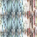 Out of the Woodwork 8557-71 Turquoise by Funny Girl for Studio e Fabrics.