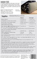 Oxbow Tote Bag Pattern Anna Graham Noodlehead Back Cover AG-553