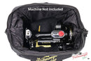 Padded Travel Bag for Singer Featherweight 221 & 222 shown with machine inside bag