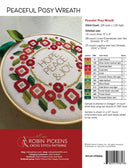 Peaceful Posy Wreath Cross Stitch