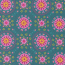 Parlor 11964-16 Mandala Peacock by Crystal Manning for Moda.