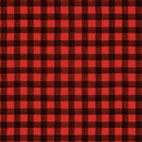 Pine Cone Ridge Lodge 2129-89 Red/Black Buffalo Plaid by Shelly Comiskey for Henry Glass.