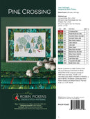 pine crossing cross stitch pattern robin pickens back cover RPCSP-PC407
