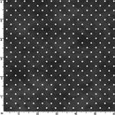 Playtime Flannel MASF10690-J Black Tiny Dots by Maywood Studio