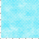 Playtime Flannel MASF10690-Q Aqua Tiny Dots by Maywood Studio