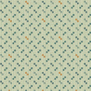 Practical Magic A-293-T Light Teal Square Dance by Edyta Sitar for Andover Fabrics
