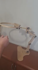 Nurge Embroidery Needlework Table or Seat Stand 190-14 video