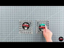 Creative Grids 12 1/2 Inch Square Ruler - LEFT HANDED