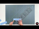 Creative Grids 6 1/2 Inch x 12 1/2 Inch Ruler - LEFT HANDED