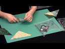 Creative Grids Multi-Size 6 Inch Flying Geese & 45 Degree/90 Degree Triangle