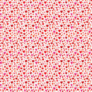 Purr-fect Cats 10336-23 Playful Hearts Pink/White by Terry Runyan for Contempo Studio for Benartex