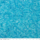 Rainbow Brights Elementals Batik BT21700-294 OCEAN BLUE by Riley Blake Designs