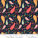 Raspberry Summer 37691-20 Blueberry Paisley by Sherri & Chelsi for Moda