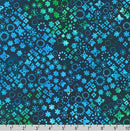 Retro Rainbow Batik SRK-22403-59 Ocean by Robert Kaufman