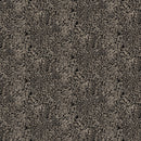 Rhythm & Leaves CL91041-99 Black Wheat 55% Linen 45% Cotton by Cecilia Pettersson for FIGO Fabrics.
