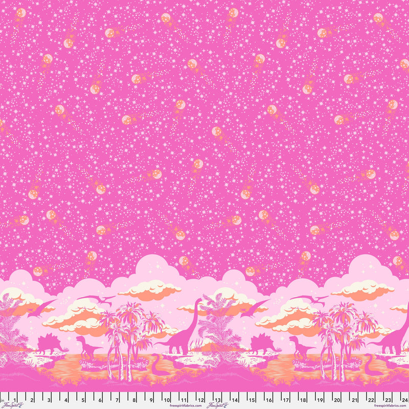 Roar! PWTP226.BLUSH Meteor Showers by Tula Pink for FreeSpirit