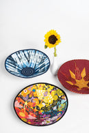 Round Fabric Art Bowls