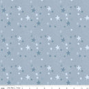 Safari Stargazing Flannel F15311-BLUE Boy Stars by RBD Designers for Riley Blake Designs