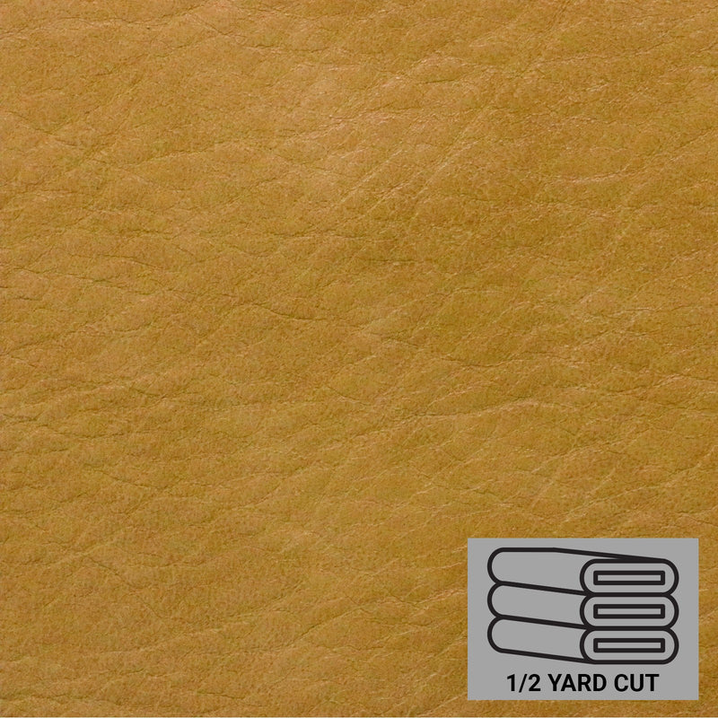 Sallie Tomato Legacy Faux Leather - 18 x 25 inches - Mustard