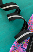 Sassafras Lane Zipper Tape by the Yard - Black with Nickel Teeth - 3 Yard