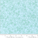 Sherbet Sunshine Flannel 29223-21F Sky Sunshine Sketch by Corey Yoder for Moda