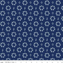 Simply Country C13414-NAVY Wreaths by Tasha Noel for Riley Blake Designs