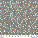 Snowy Weather Flannel FNSP014.BROWN Snowbirds by Penn 2 Paper for FreeSpirit
