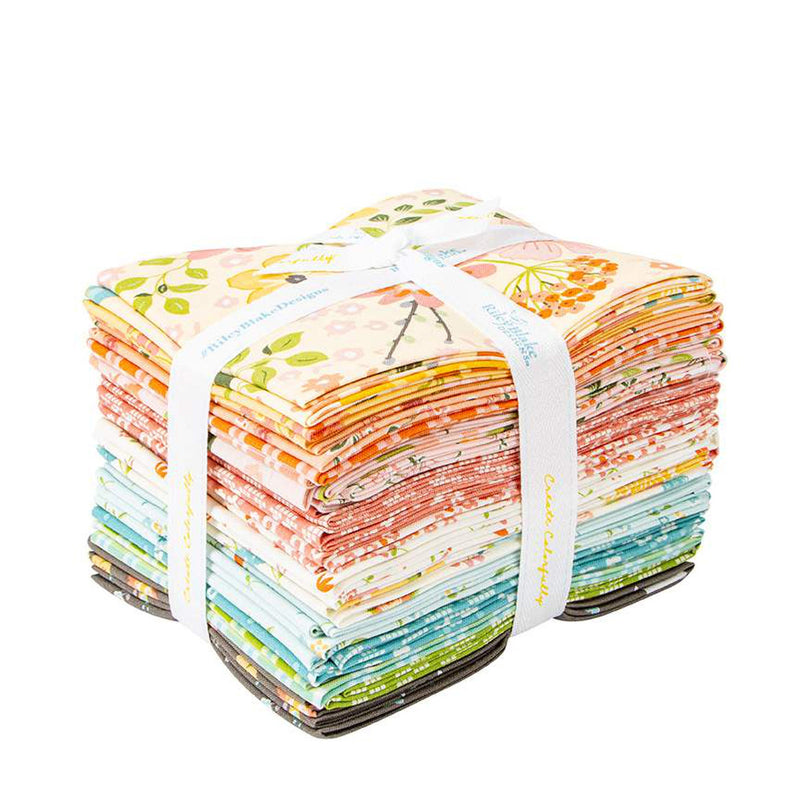 Spring's in Town Fat Quarter Bundle FQ-14210-21 by Sandy Gervais for Riley Blake Designs