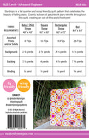 Stardrops Quilt Pattern Morgan McCollough Modernly Morgan Back Cover MM-24