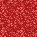 Strawberries and Cream A-358-R Carmine Vail by Edyta Sitar for Andover Fabrics