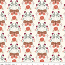 Sweetbriar C14021-CREAM Moth Damask by Rachel Erickson for Riley Blake Designs