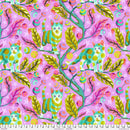 Tabby Road Deja Vu Minky MKTP004.ELECTROBERRY Club Kitty by Tula Pink for FreeSpirit