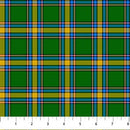 Tartan Traditions of Canada W25574-76 Alberta Green Multi by NC Studio for Northcott