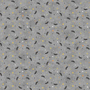 The Boo Crew 28204-96 Gray Multi Bat Toss by Northcott Studio for Northcott.