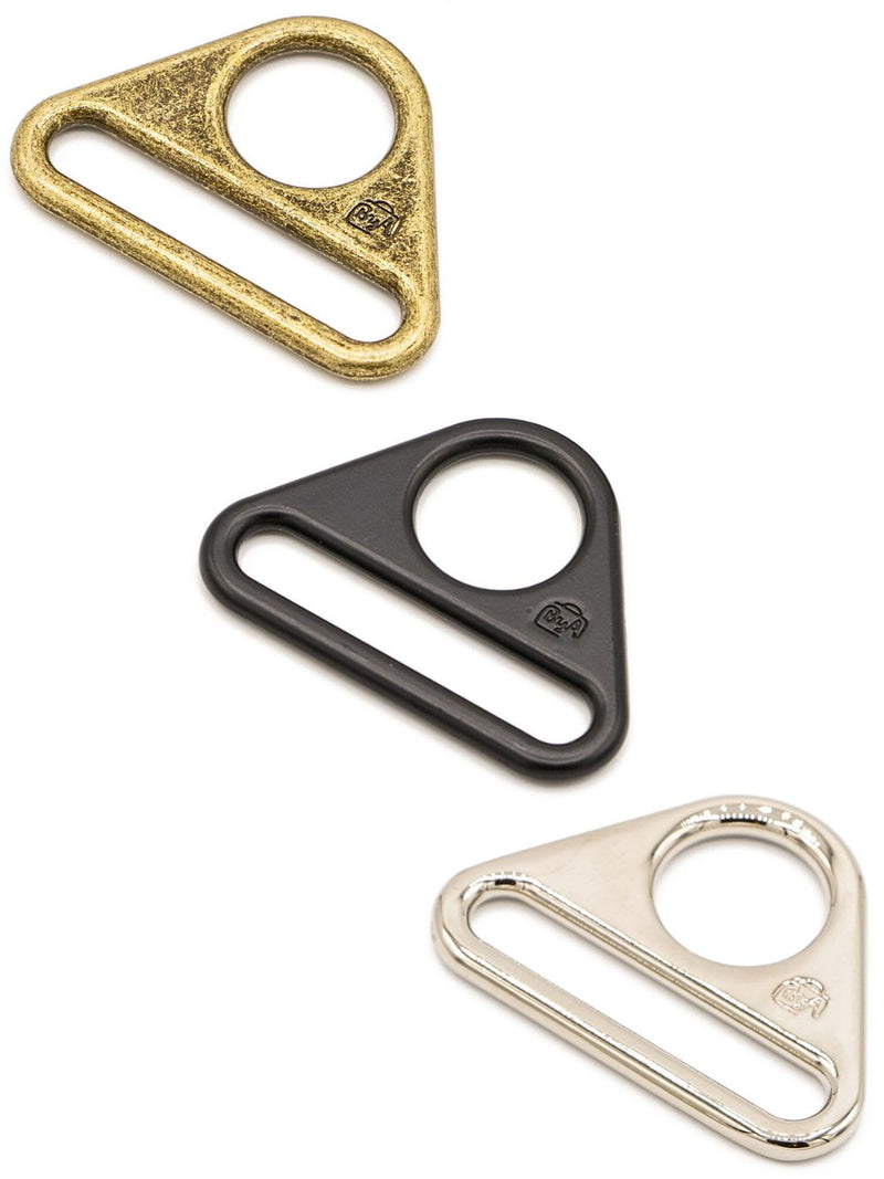 Triangle Ring Flat 1½ inch Set of Two ByAnnie HAR1.5-TR-TWO