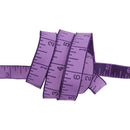 Tula Pink Measure Twice Foxglove 16mm (5/8") Wide Ribbon rolled