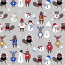Under the Northern Lights Flannel AHEF-22578-357 Titanium by Andie Hanna for Robert Kaufman